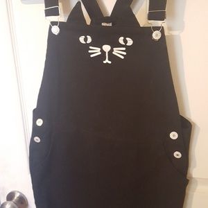 Cat face jumper dress